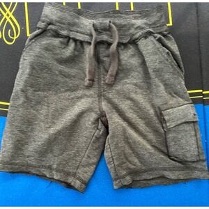 Mish Boys Gray Heather cargo shorts size 5 EUC